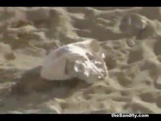 Thesandfly недосвідчена пляж супер секс!