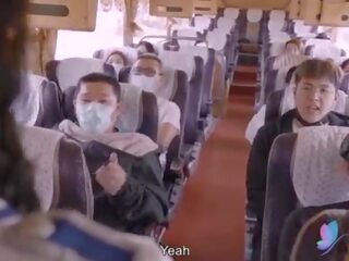 Xxx klipas kelionė autobusas su krūtinga azijietiškas harlot originalus kinietiškas av nešvankus video su anglų sub