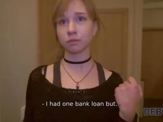 Debt4k&period; alicja klay dostaje pieprzony przez nieznajomy ponieważ ona wziął na zewnątrz za loan na iphone